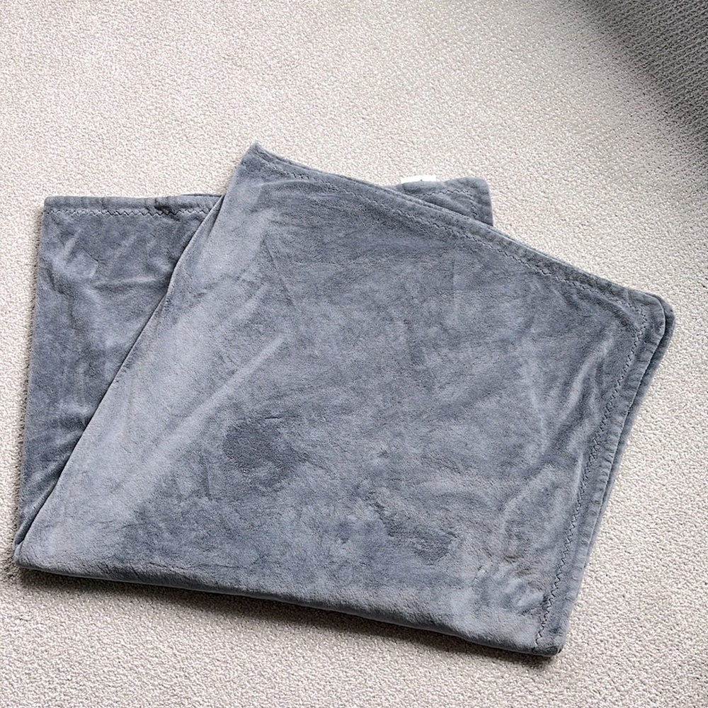 Pottery Barn Oversized Chamois Baby Blanket